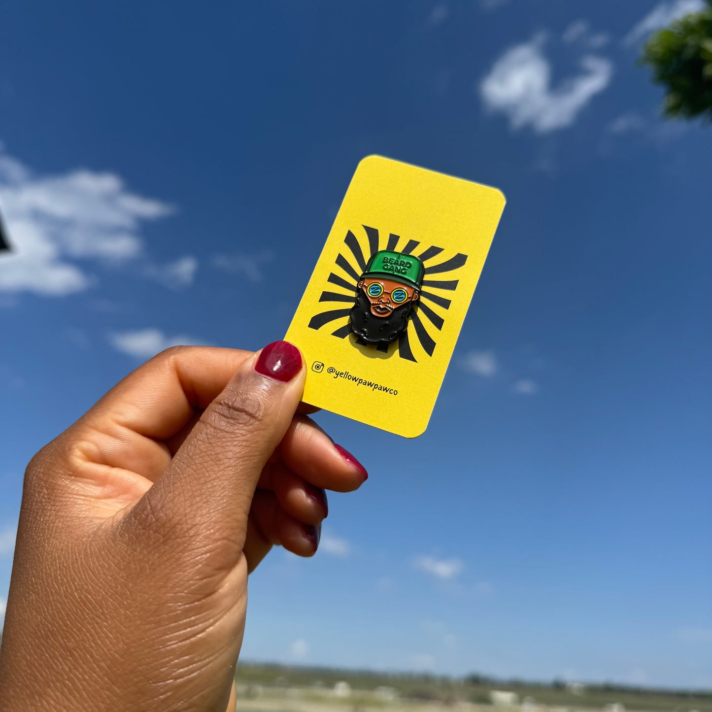 Beard Gang - Enamel Pin