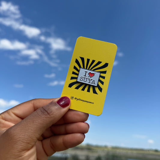 I Love Suya - Enamel Pin