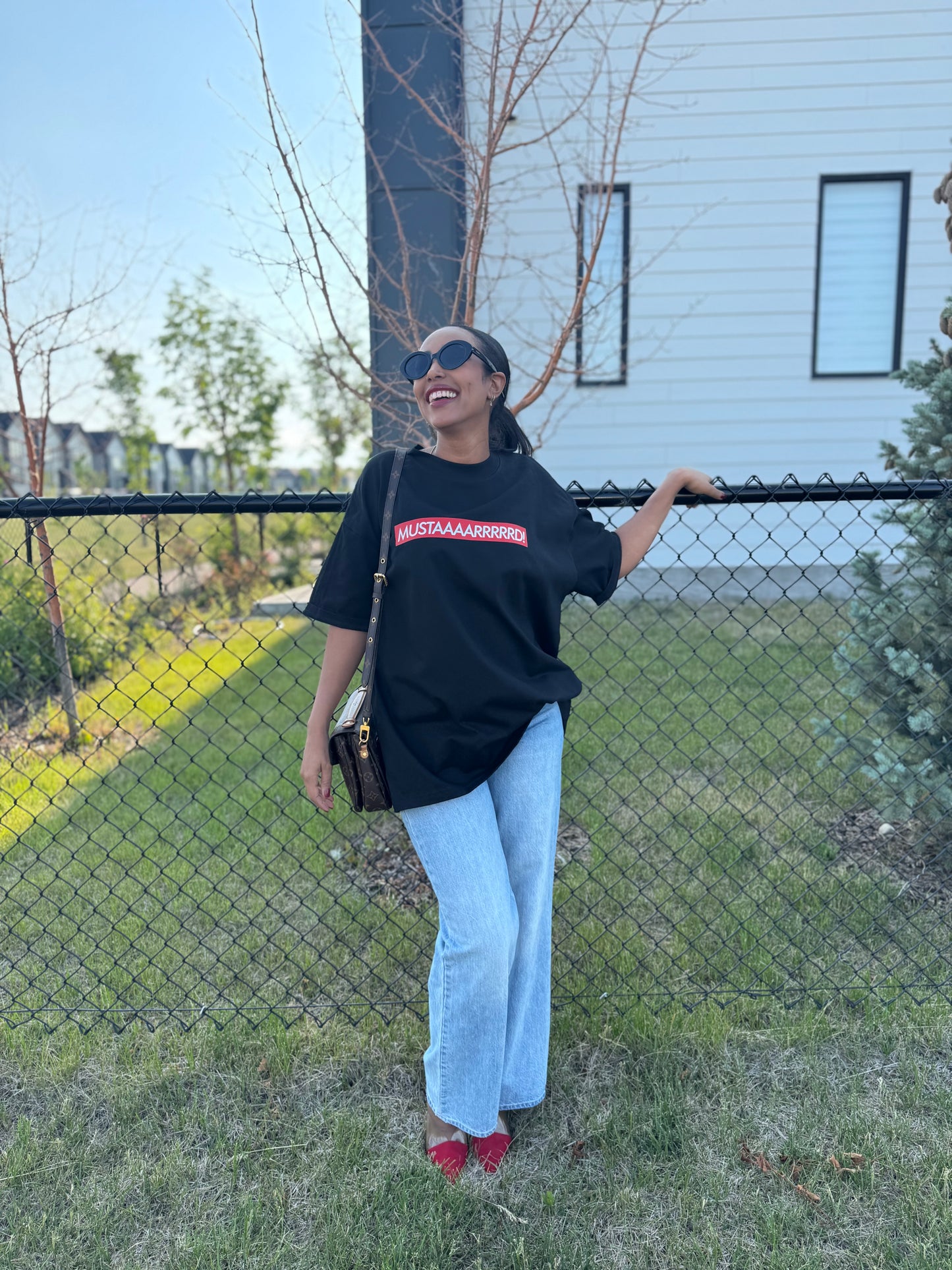 MUSTARD! Tshirt - Black